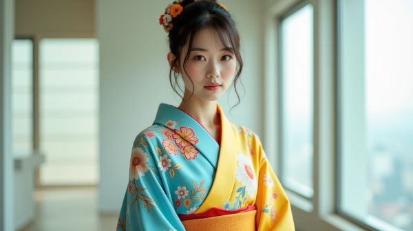 Lorsque le kimono femme devient l'emblème de la mode moderne